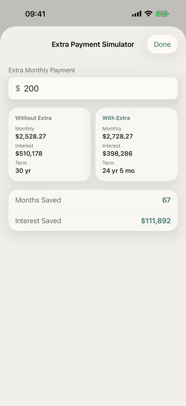 Amortiq screenshot 3