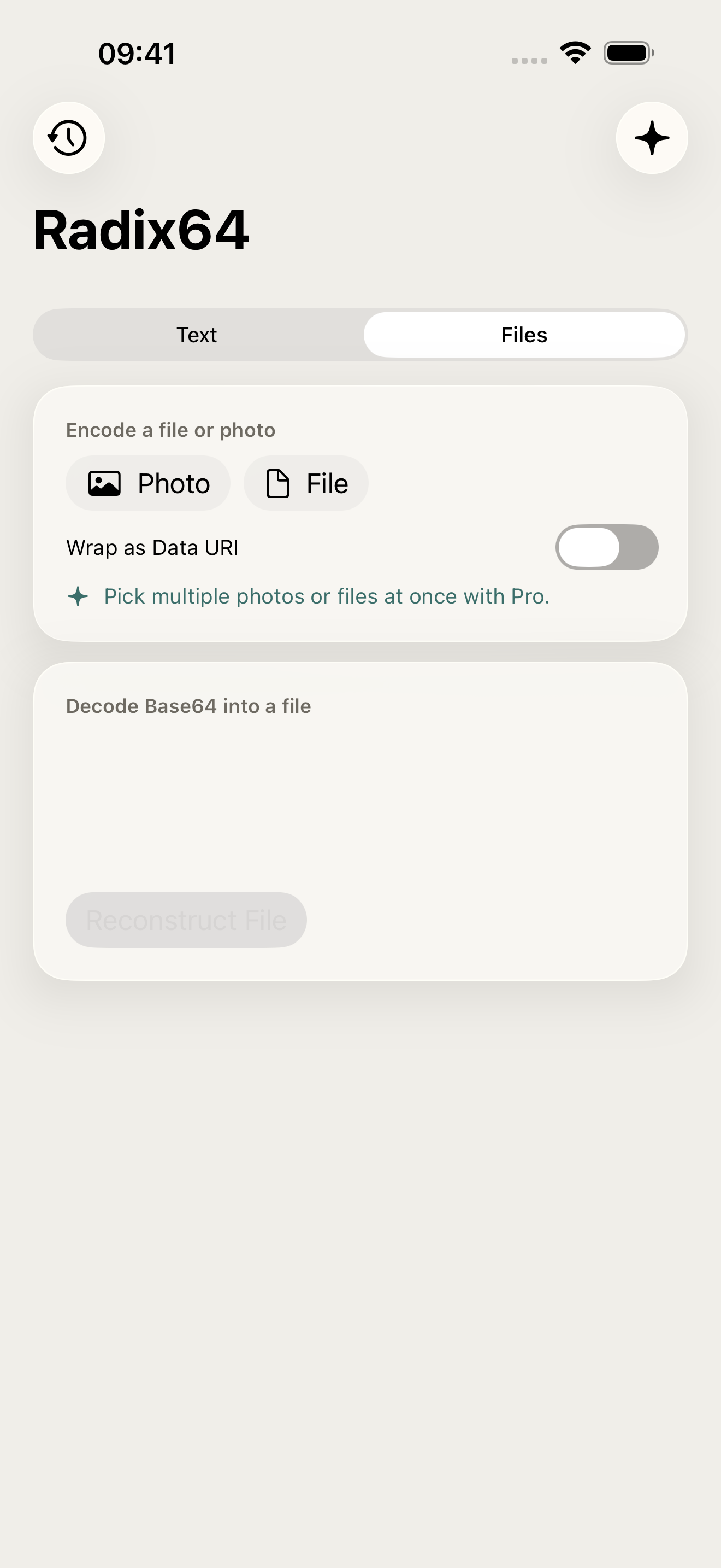 Radix64 screenshot 3