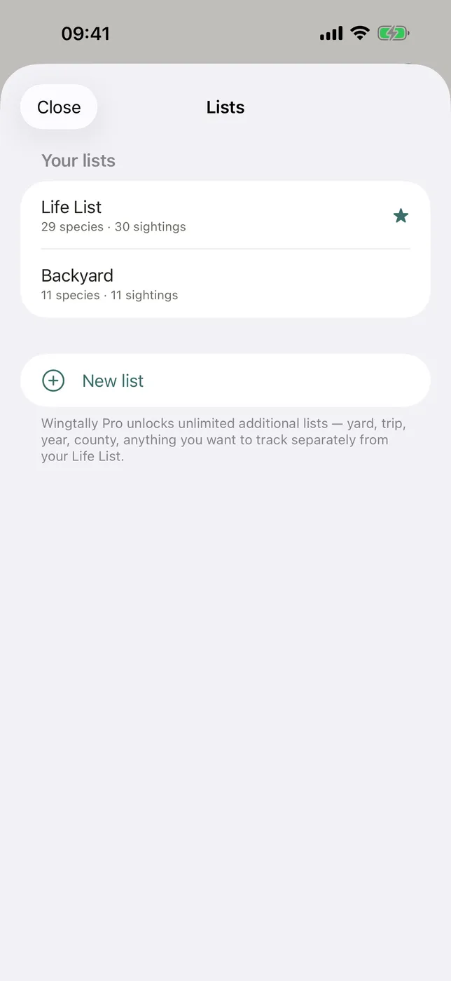 WingTally Life screenshot 3