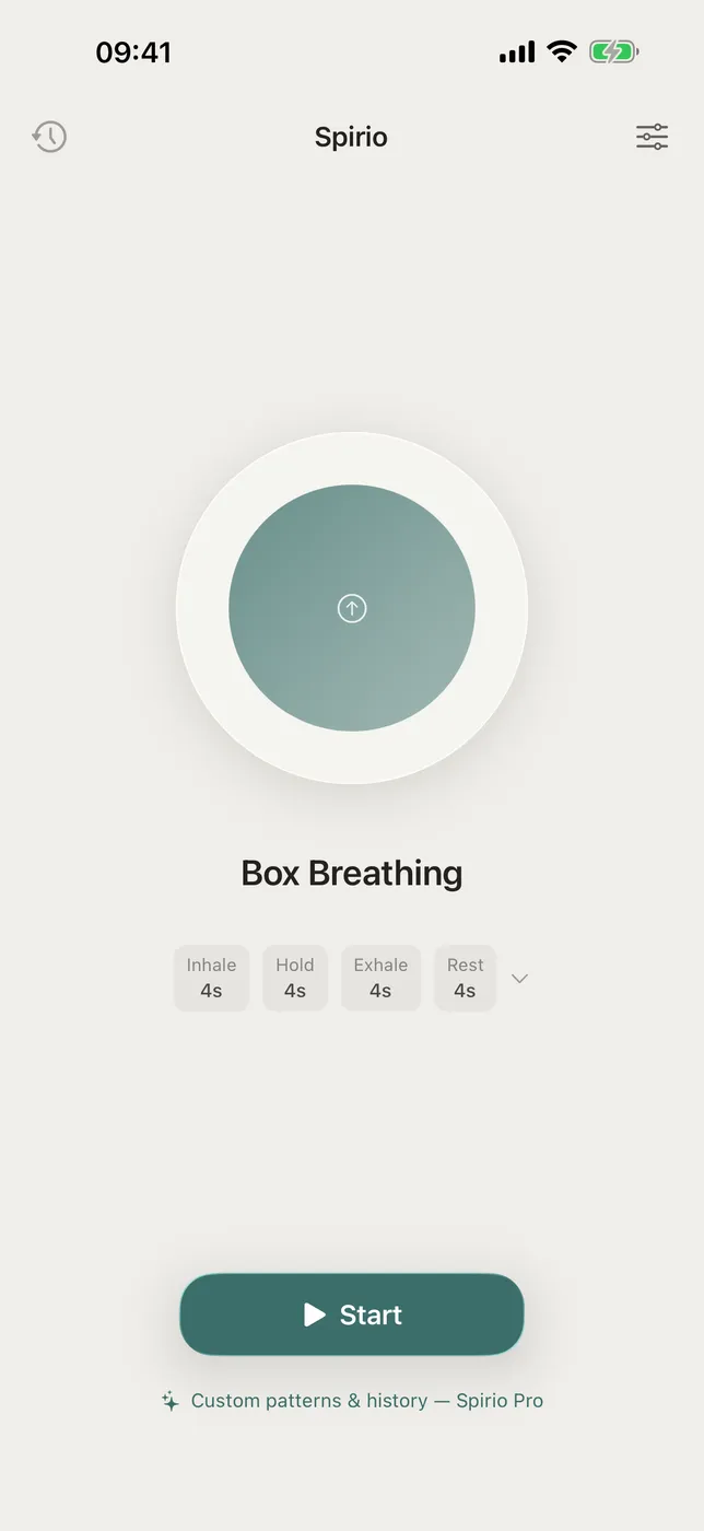Spirio screenshot 1