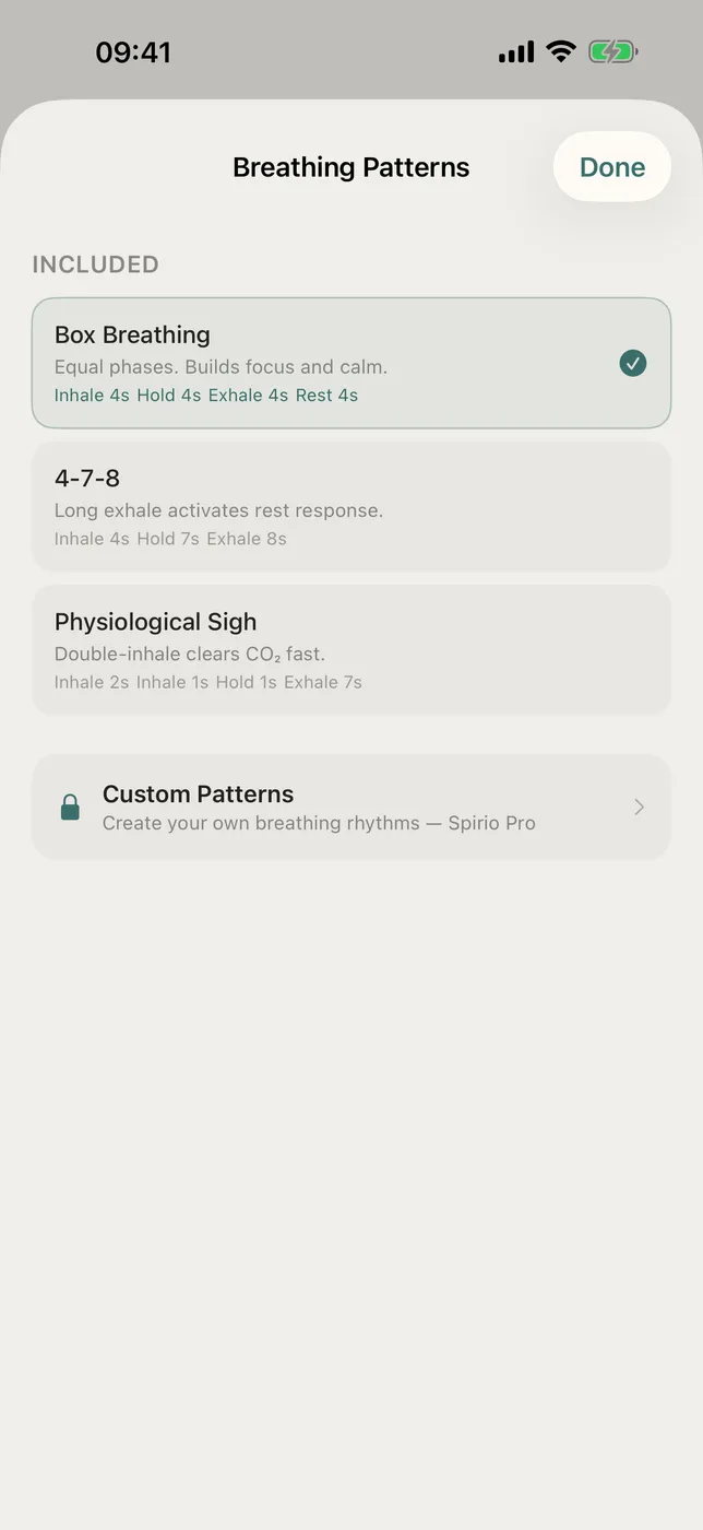 Spirio screenshot 2