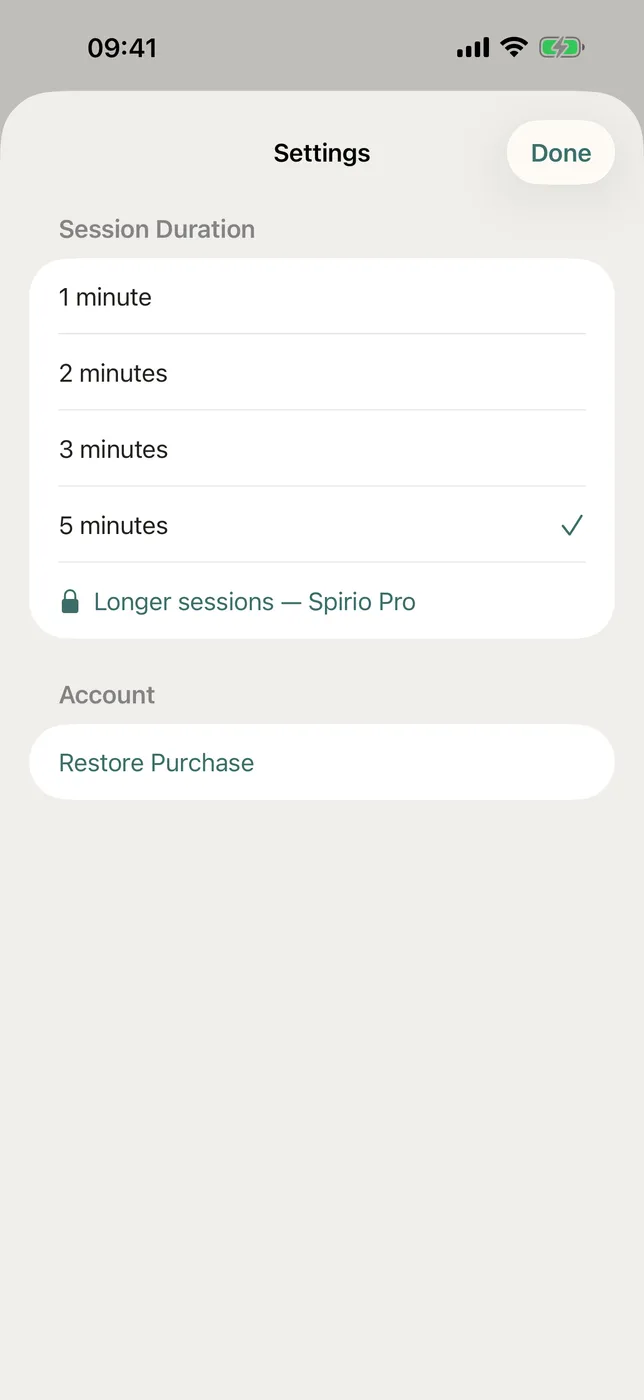 Spirio screenshot 3