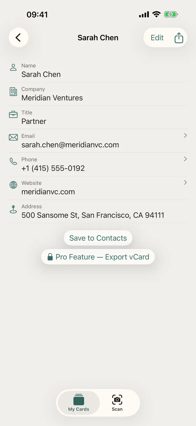 CardSweep screenshot 2