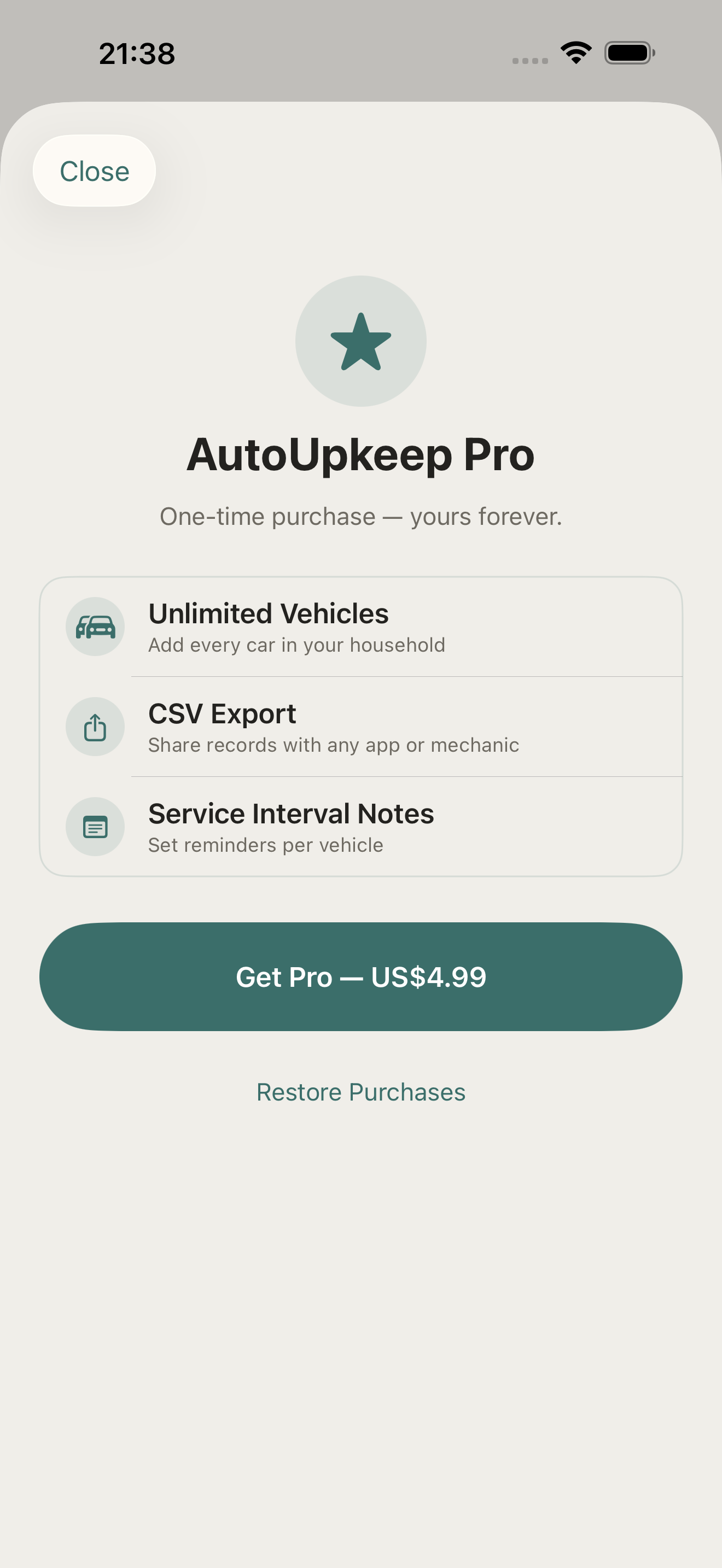 AutoUpkeep screenshot 3