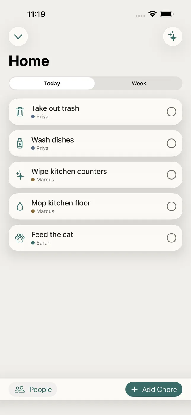 Tidyloop screenshot 1
