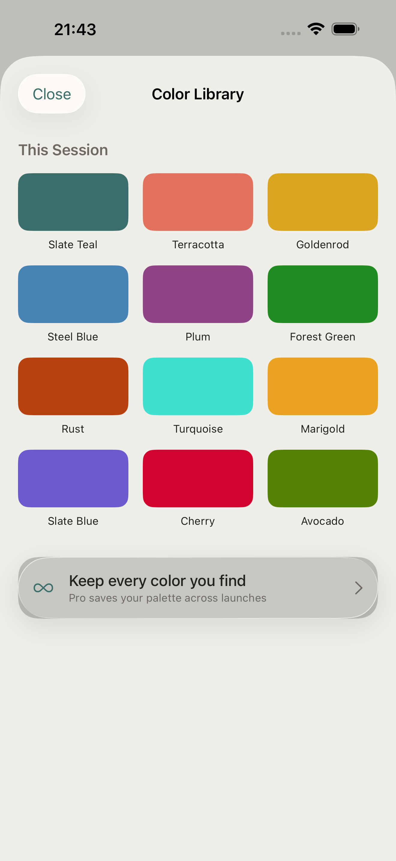 Hueper screenshot 3