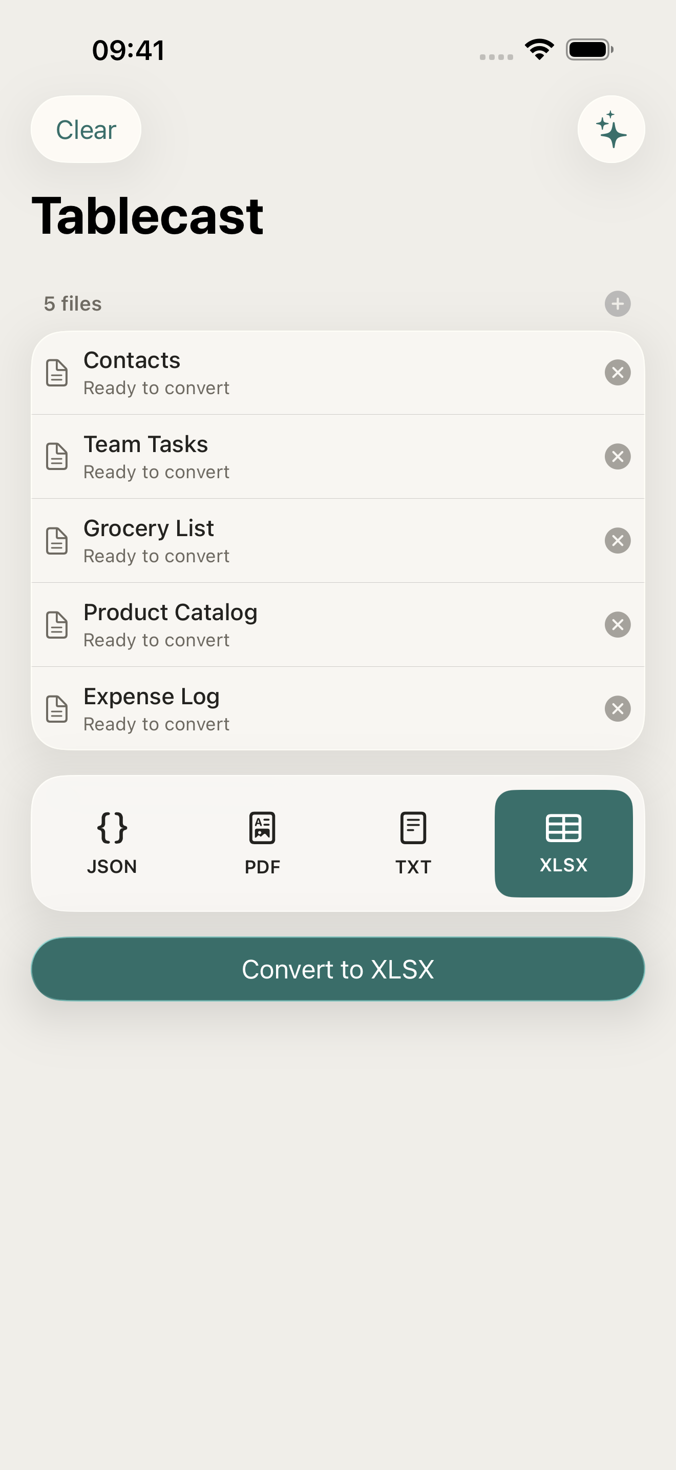 Tablecast screenshot 2