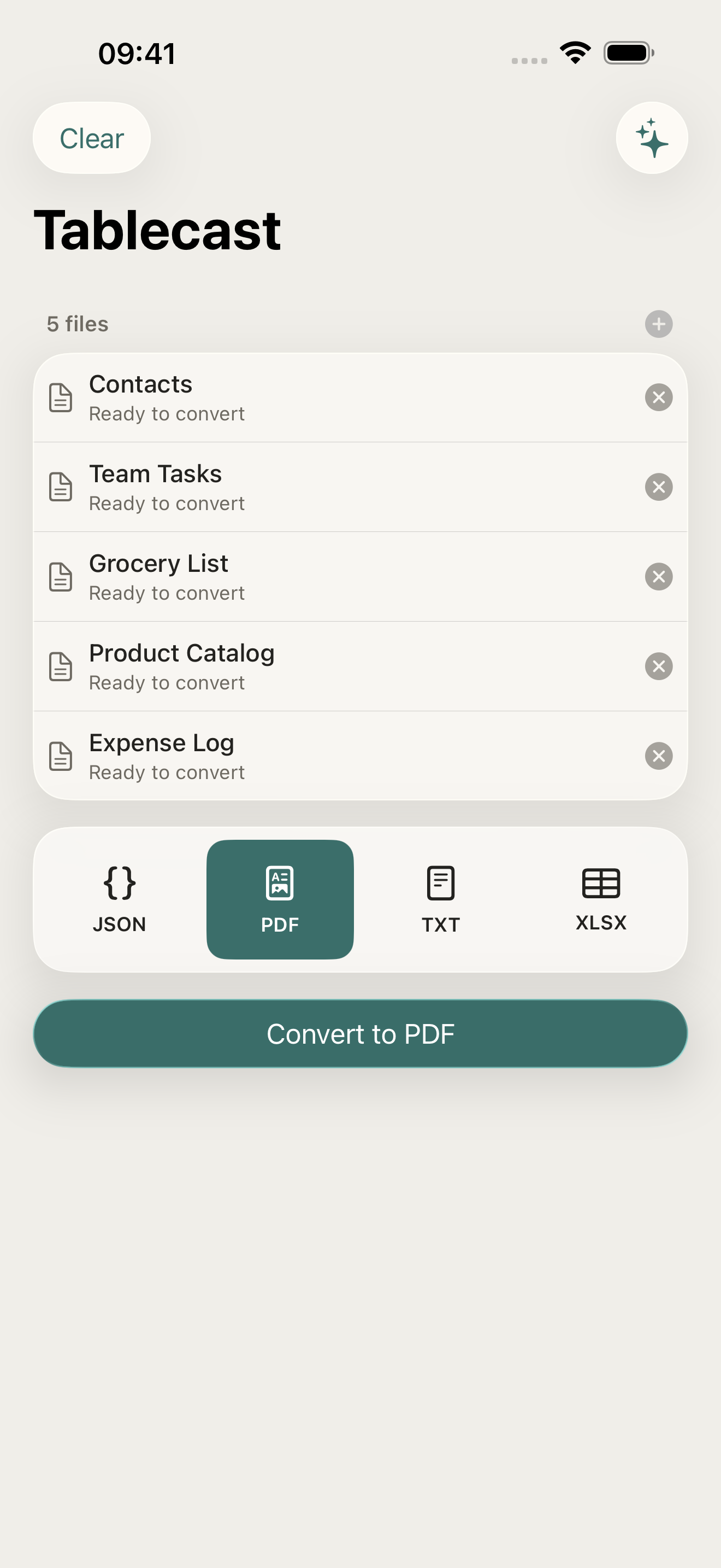 Tablecast screenshot 3