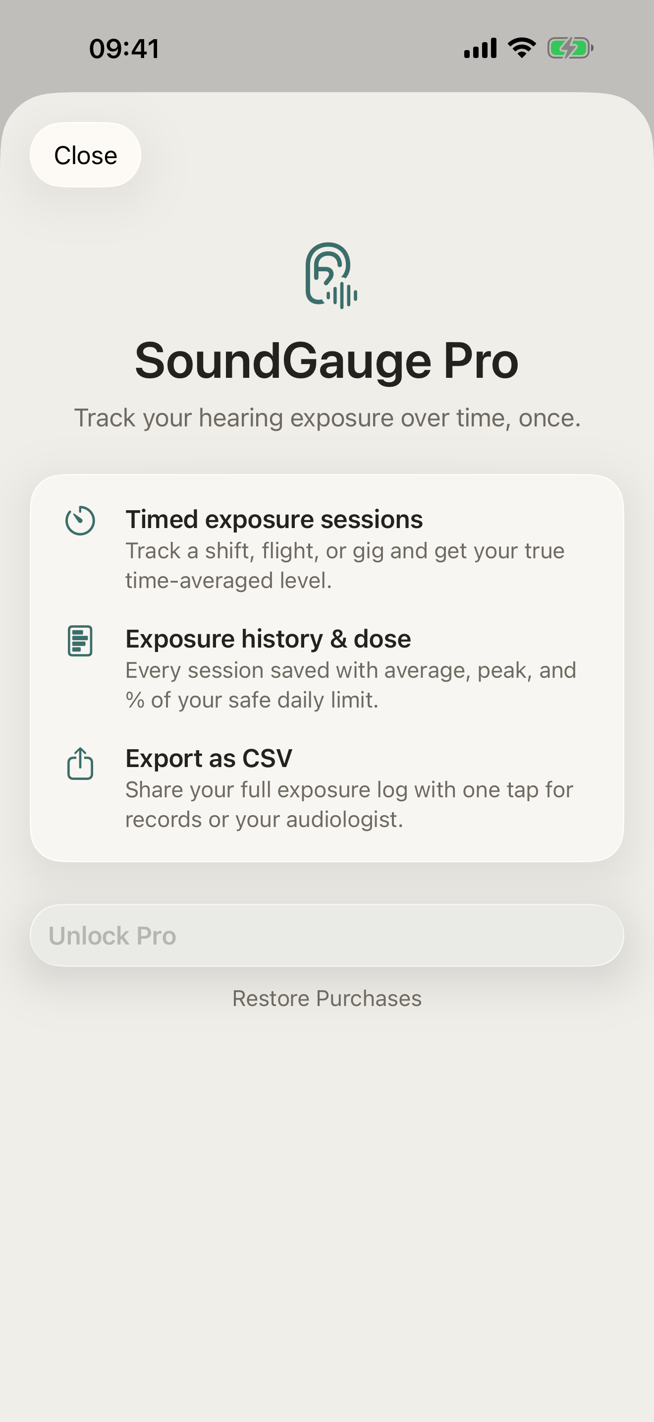 SoundGauge screenshot 3