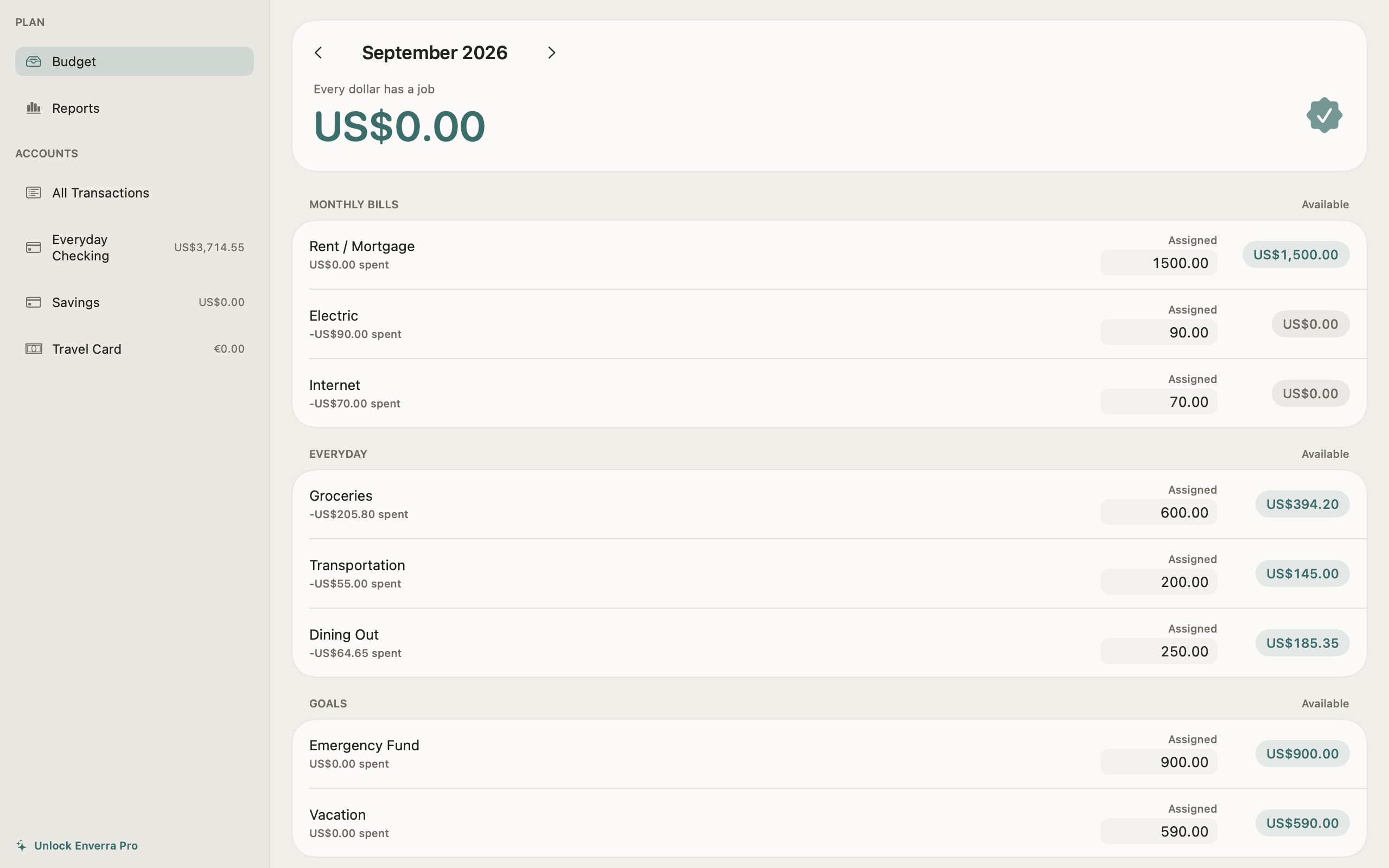 Enverra screenshot 1