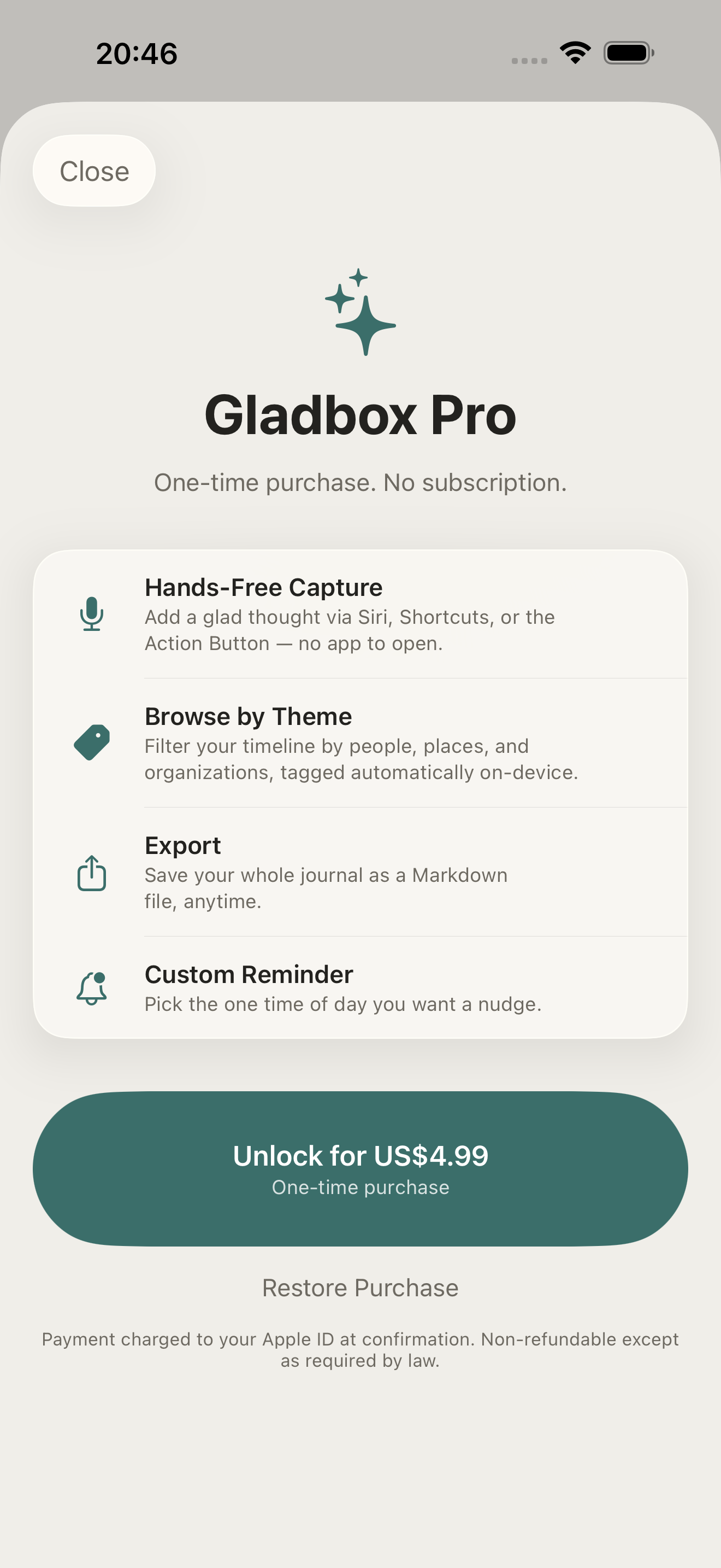 Gladbox screenshot 2