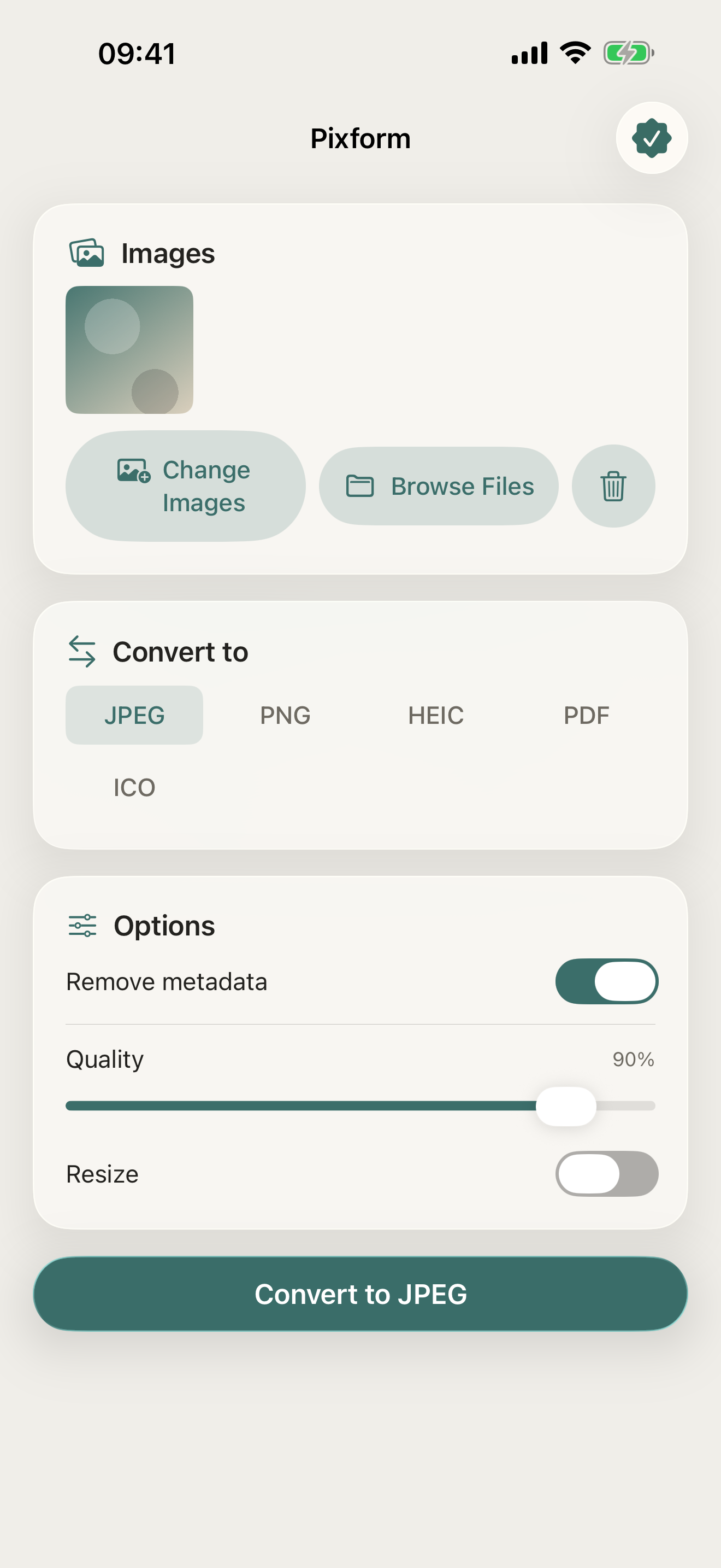Pixform screenshot 1