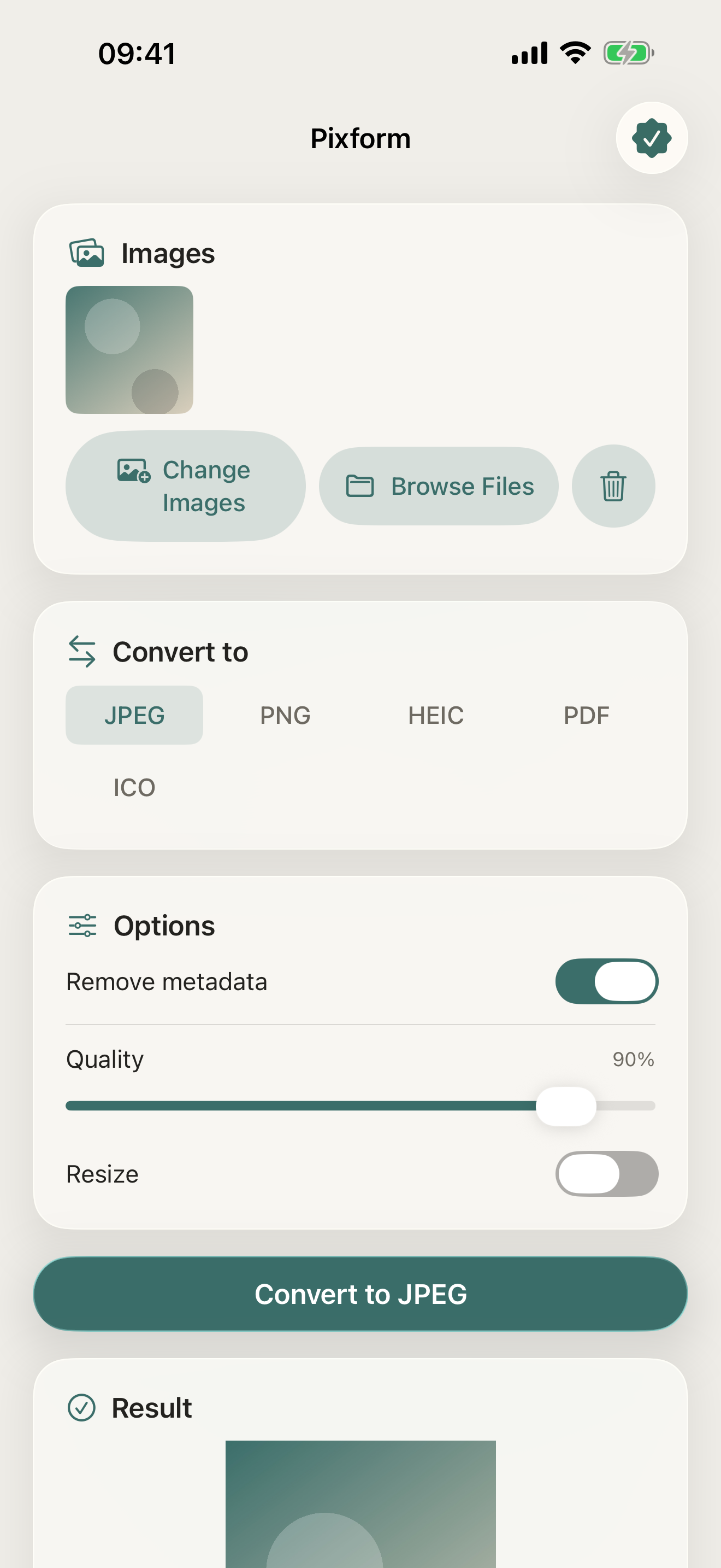 Pixform screenshot 2