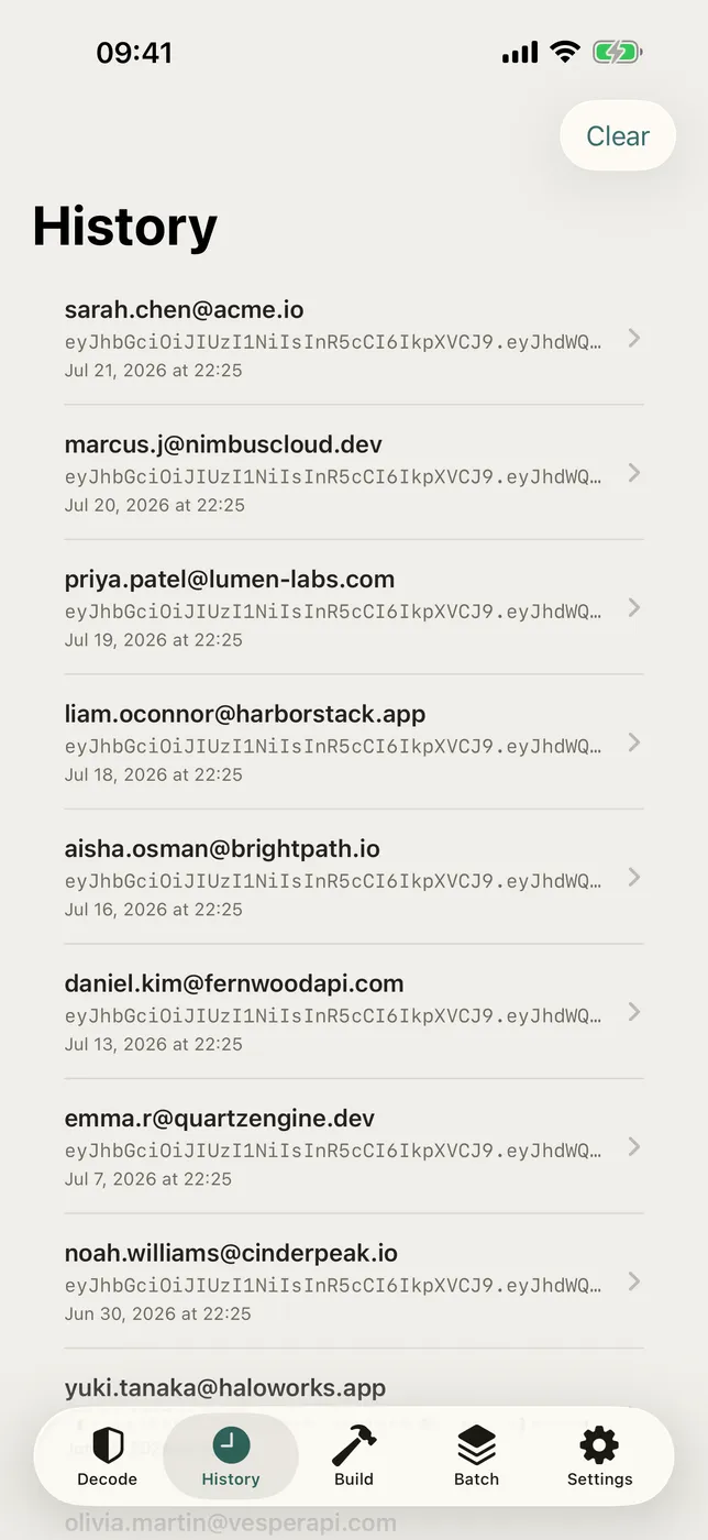 Tokenly screenshot 2