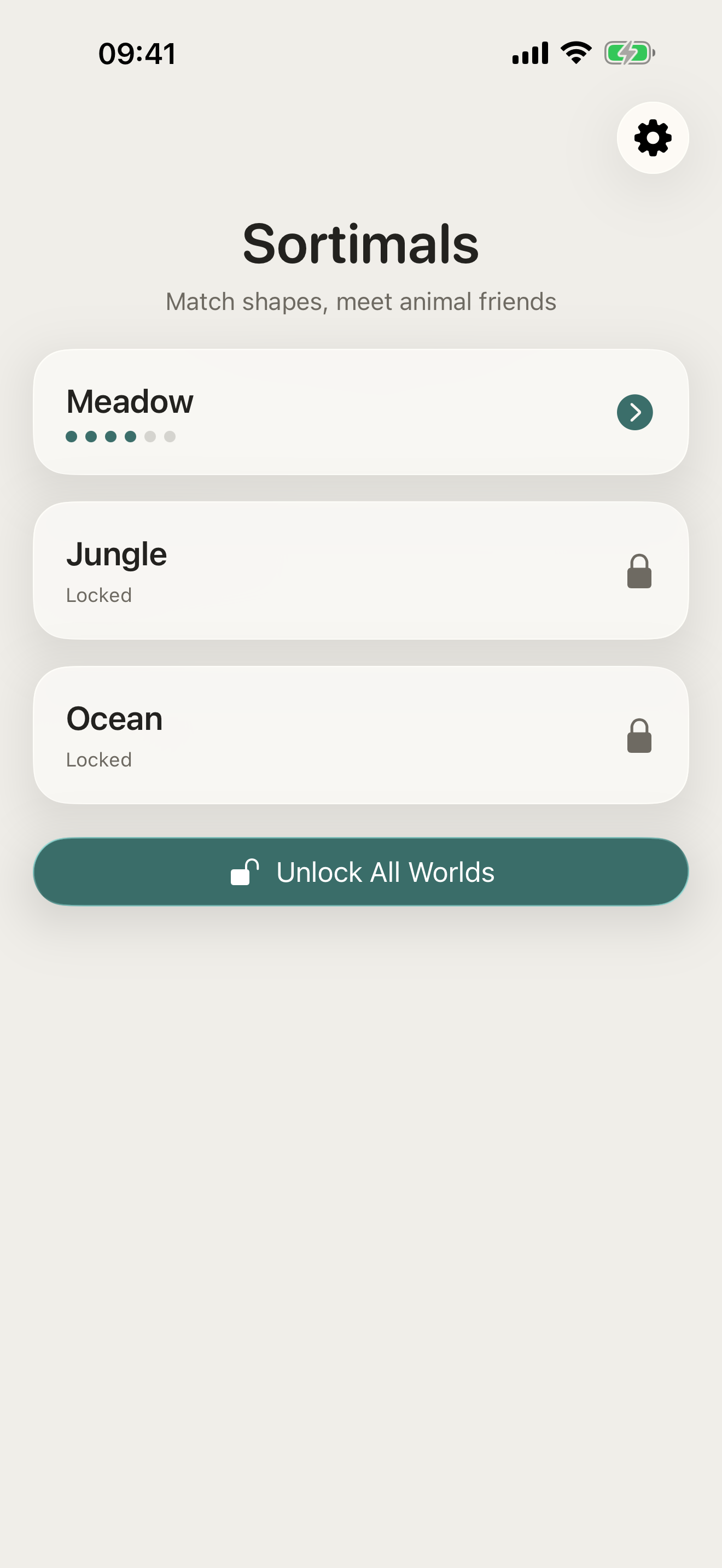 Sortimals screenshot 1