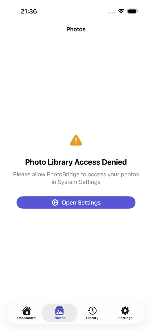 PhotoBridge screenshot 2