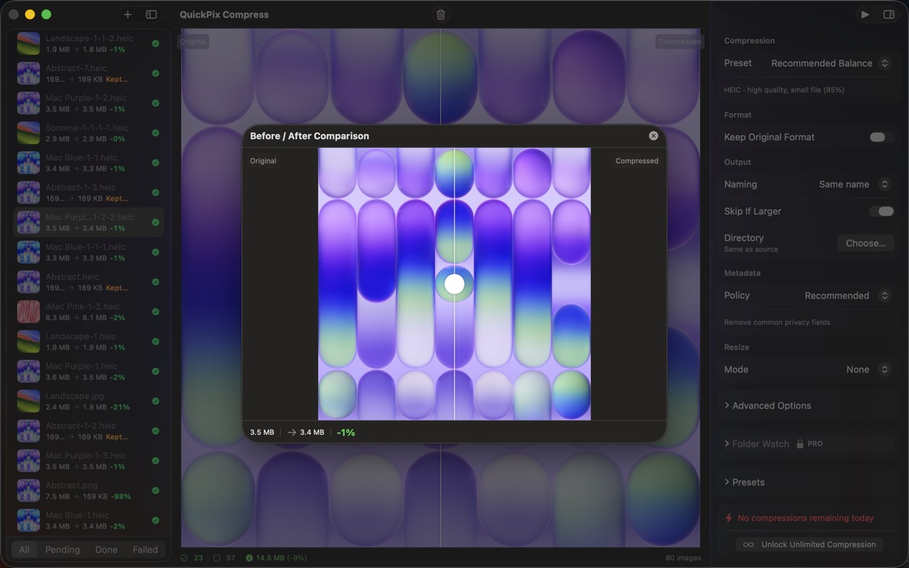 QuickPix screenshot 2