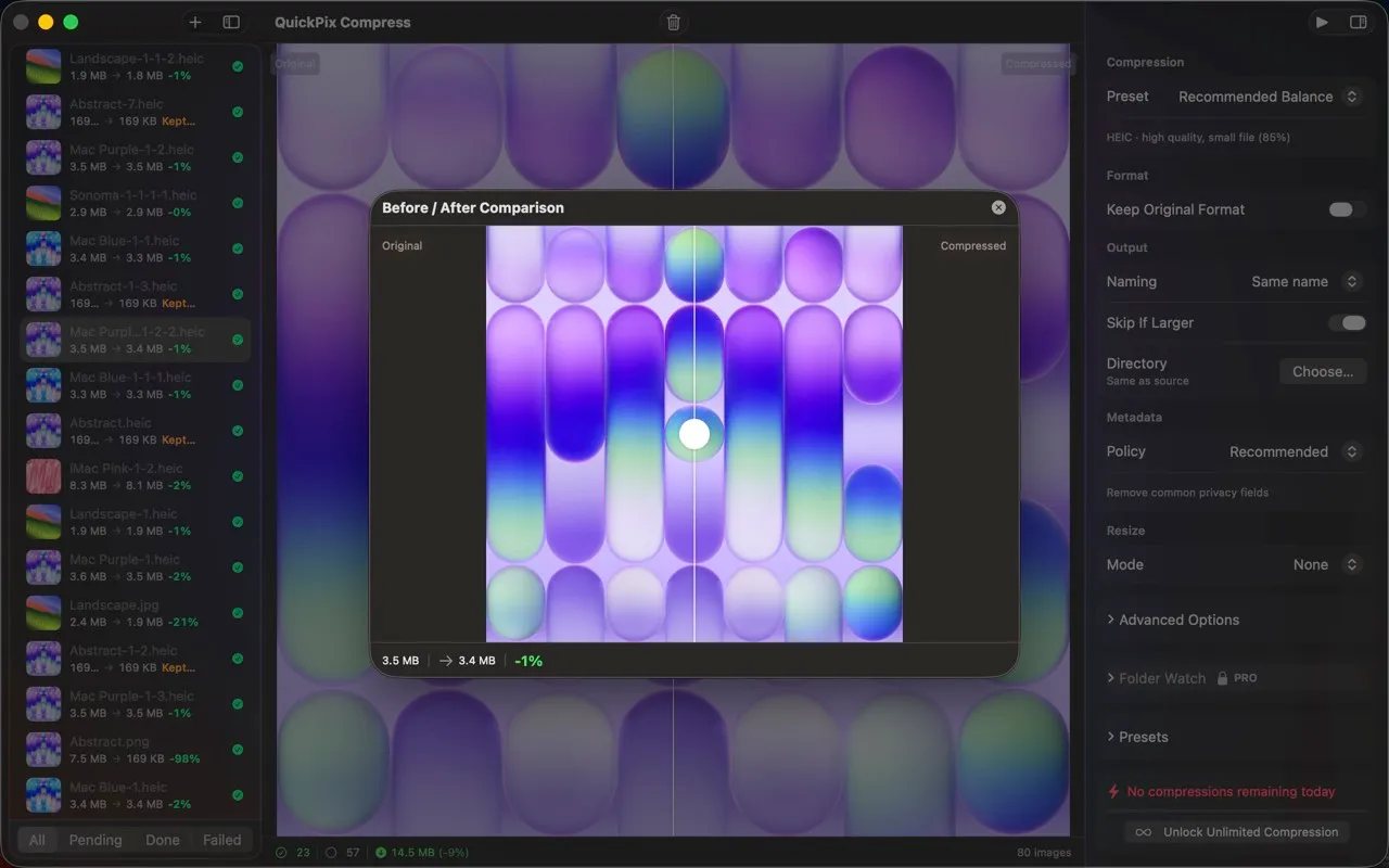 QuickPix screenshot 2