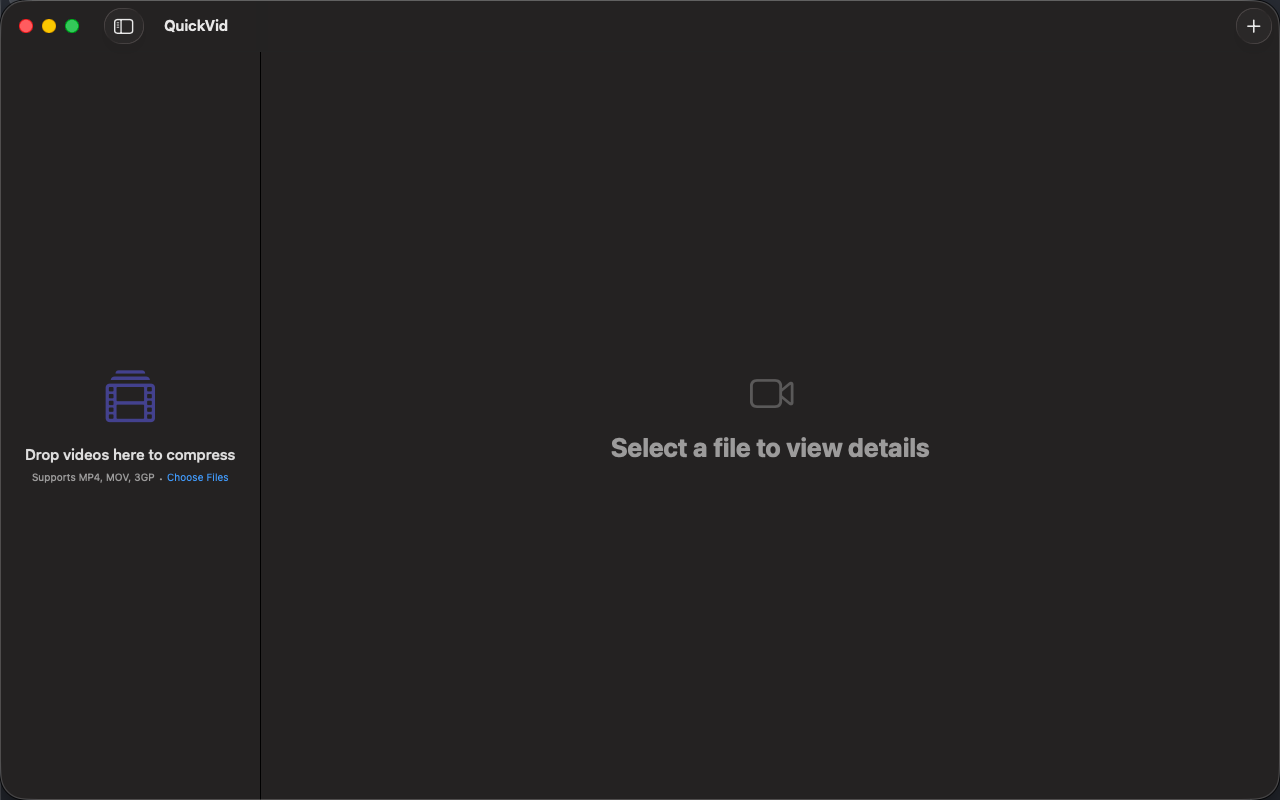 QuickVid Compress screenshot 1