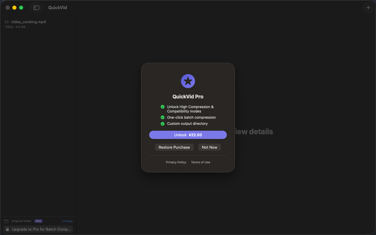 QuickVid Compress screenshot 5