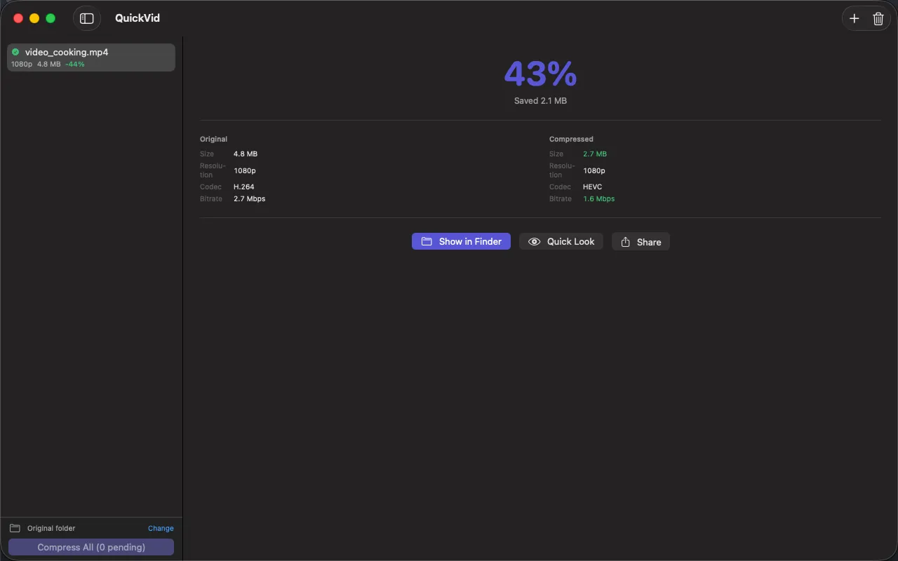 QuickVid screenshot 4