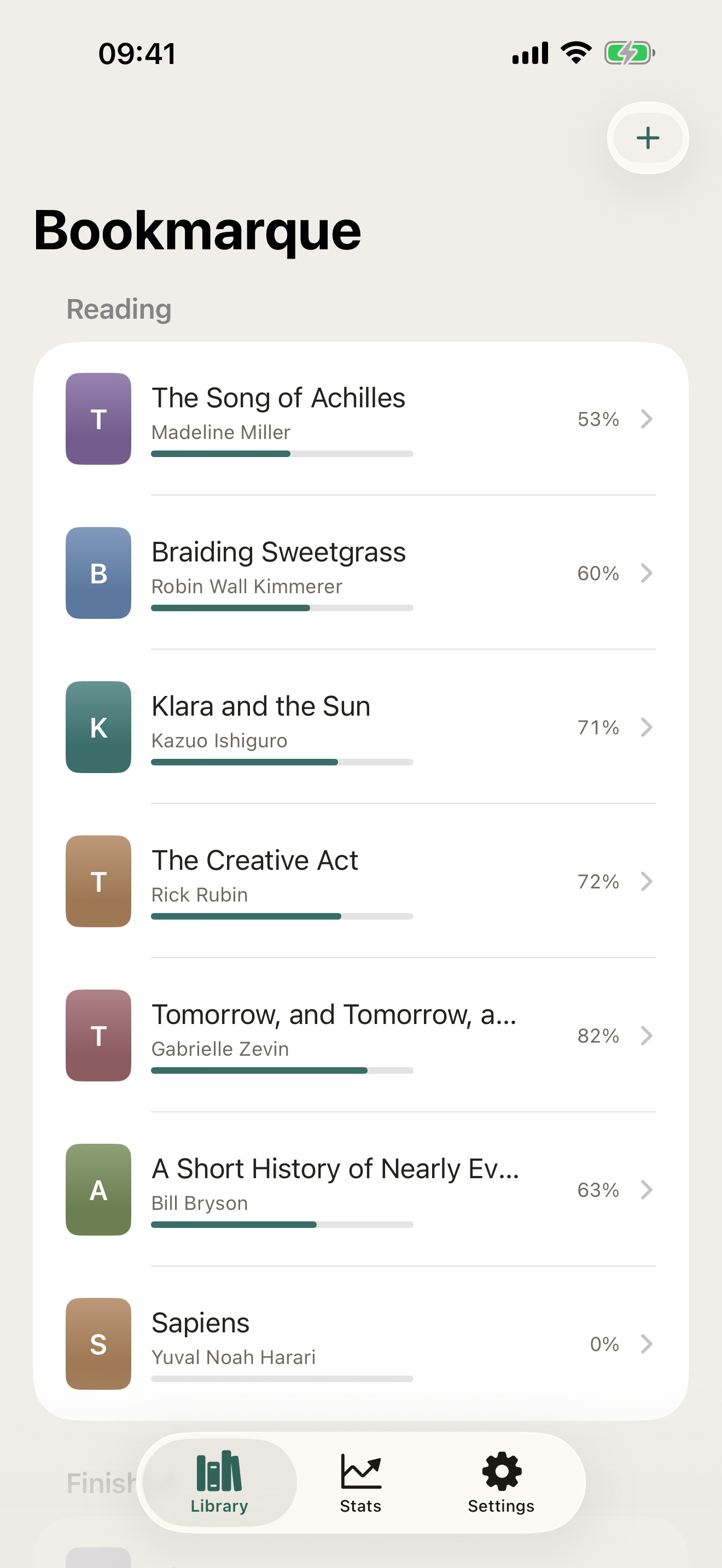 Bookmarque screenshot 2