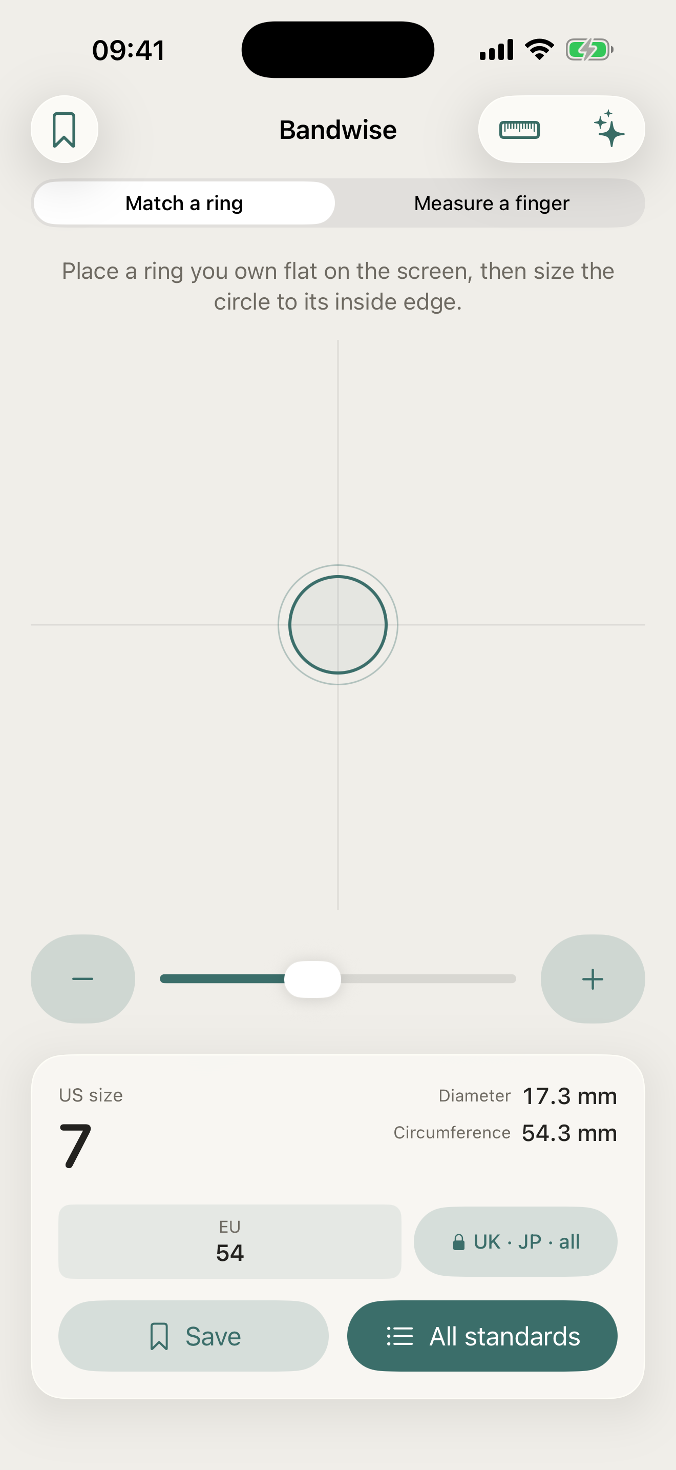 Bandwise screenshot 1