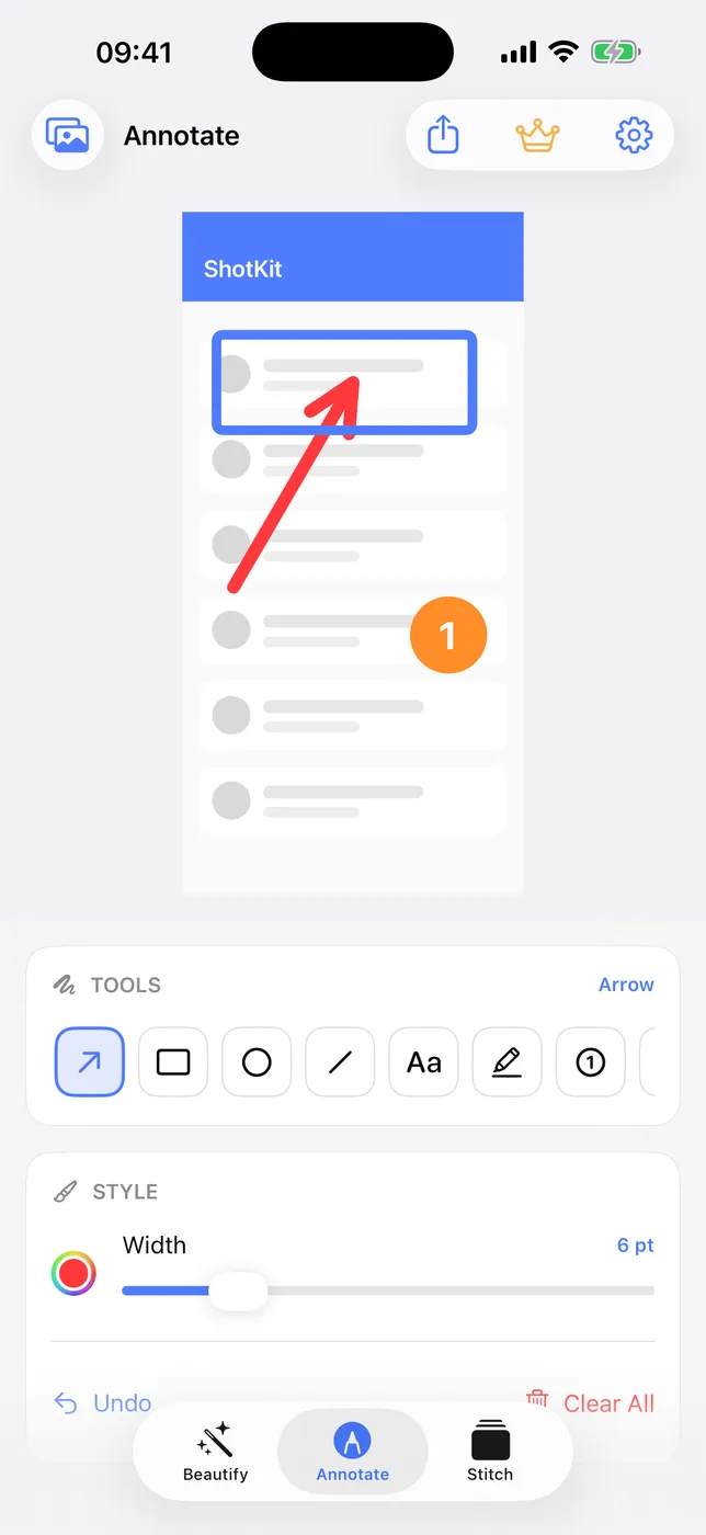 ShotKit screenshot 2