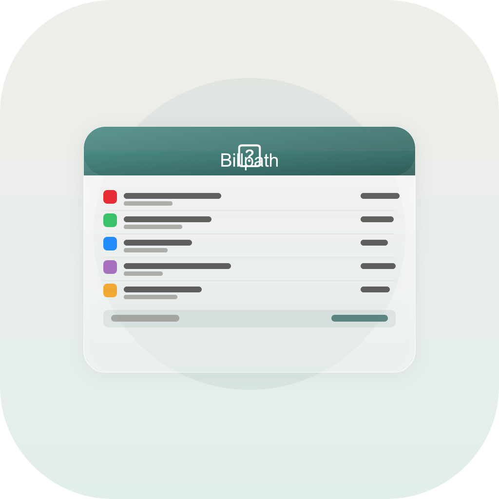 Billpath app icon