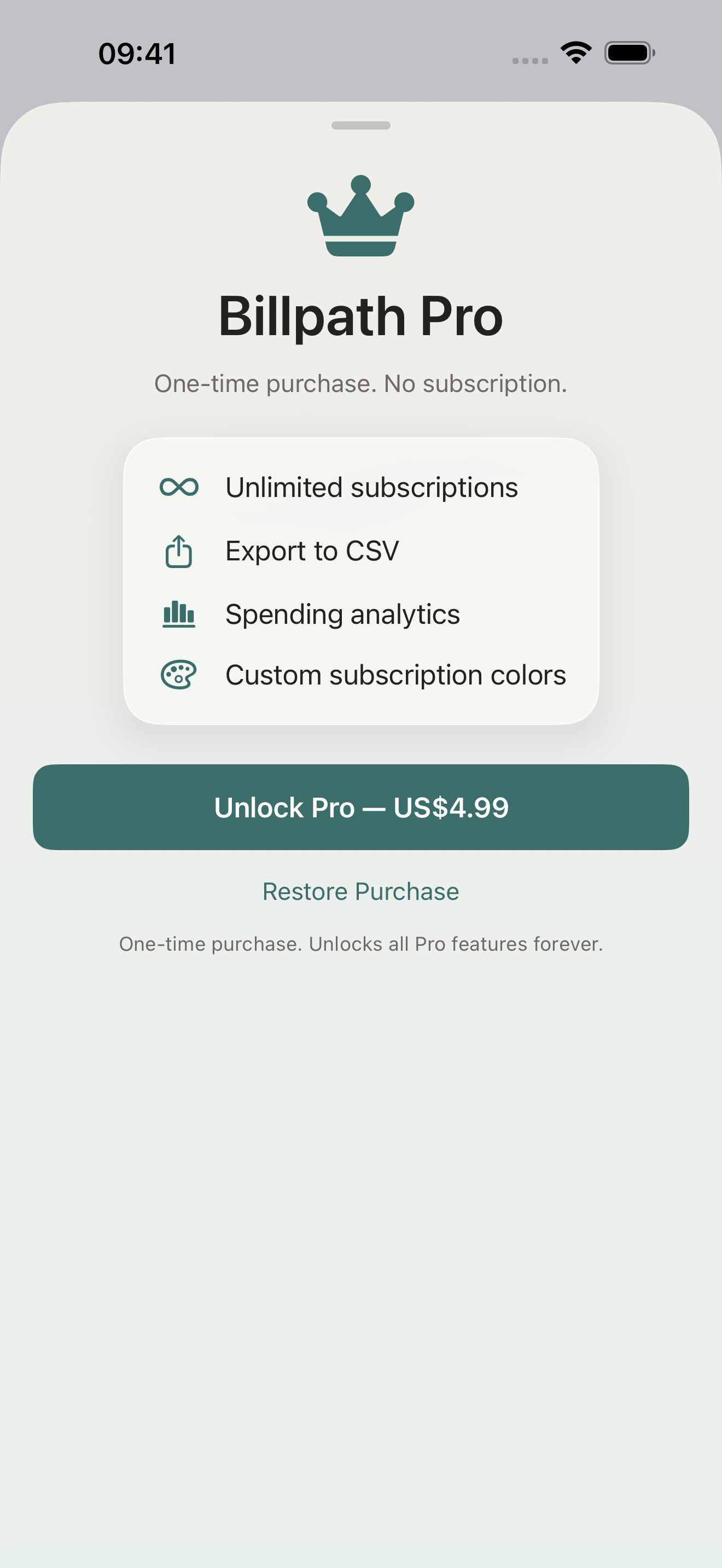 Billpath screenshot 2