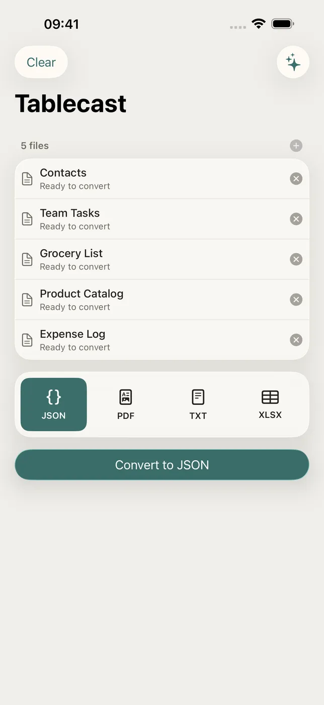 Tablecast screenshot 1