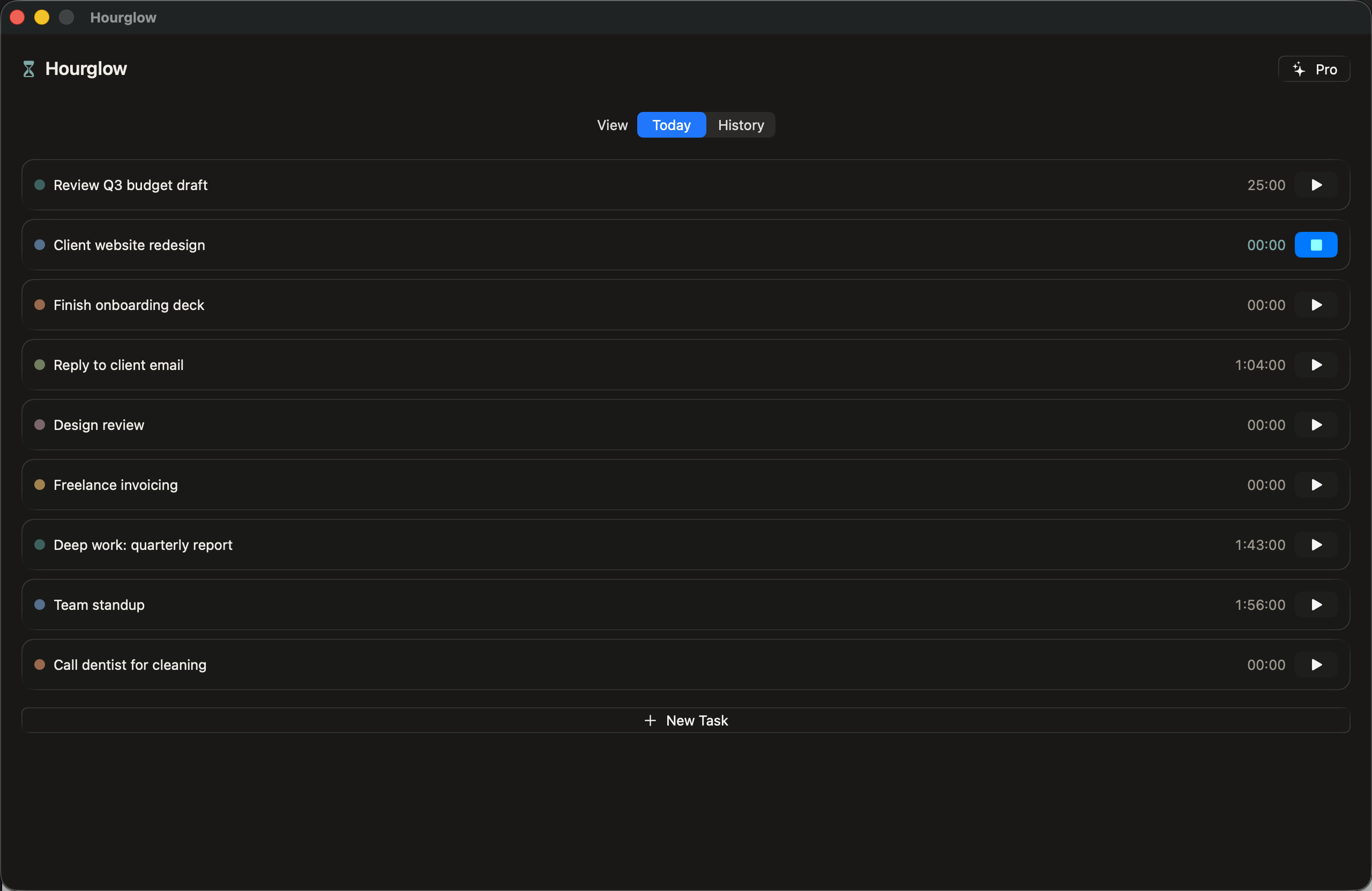 Hourglow screenshot 1