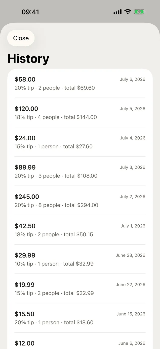 TipBeam screenshot 2