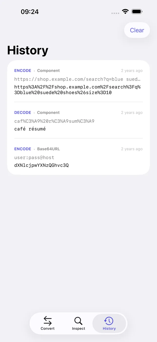 Urlescent screenshot 3