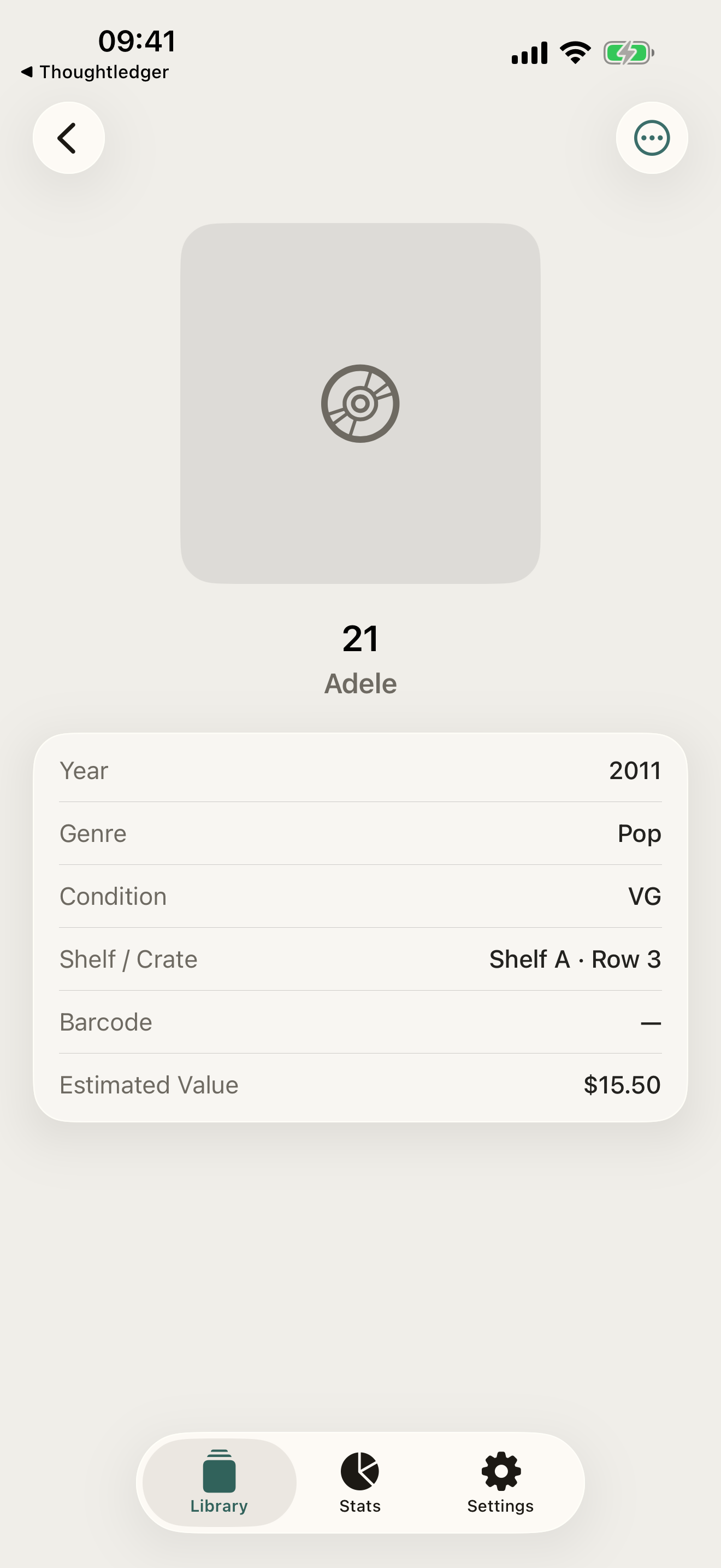 Waxshelf screenshot 3