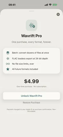Wavrift screenshot 2