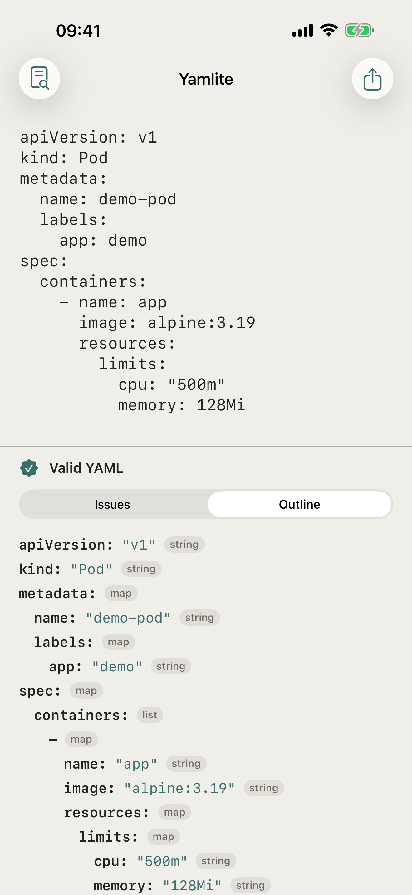 Yamlite screenshot 3